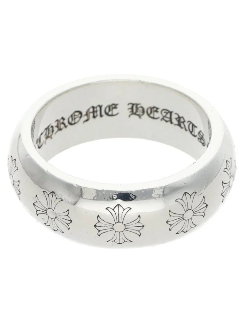 Chrome Hearts Rnd Round Silver Ring